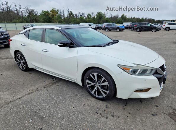 1N4AA6AP1GC380738 2016 NISSAN MAXIMA White Delantero derecho