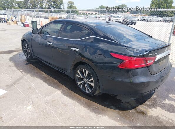 1N4AA6AP1GC384157 2016 NISSAN MAXIMA Black Trasero izquierdo