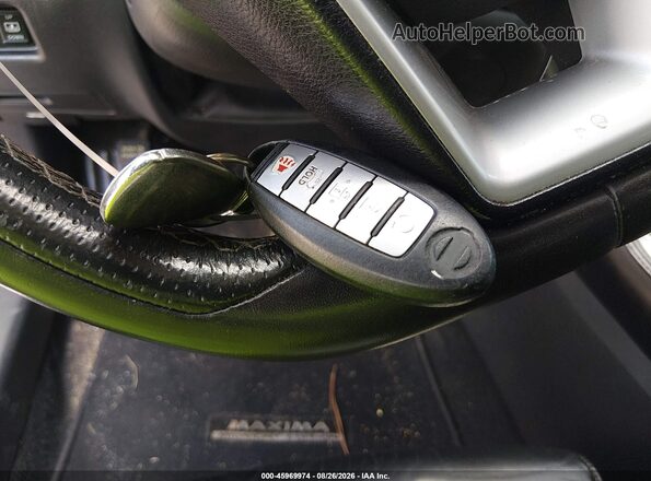 1N4AA6AP1GC384157 2016 NISSAN MAXIMA Black Vista del salpicadero