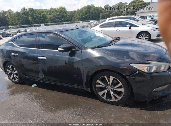 1N4AA6AP1GC384157 2016 NISSAN MAXIMA Black Vista interior trasera
