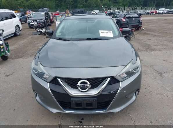 1N4AA6AP1HC456203 2017 NISSAN MAXIMA Gray Սարքավորումների վահանակի տեսք