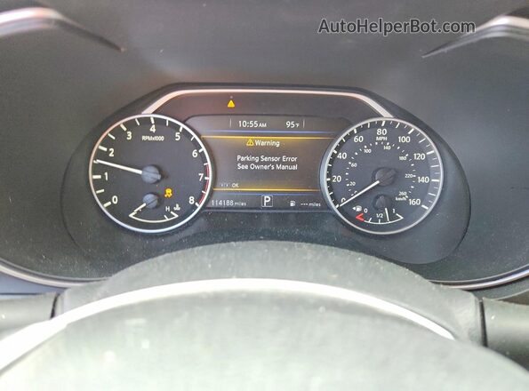 1N4AA6AP2GC380831 2016 NISSAN MAXIMA Black Vista del cuadro de instrumentos