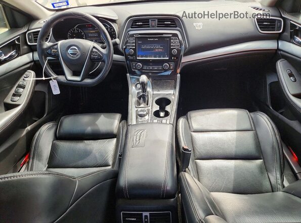 1N4AA6AP2GC380831 2016 NISSAN MAXIMA Black Vista del salpicadero