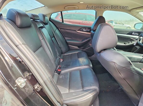 1N4AA6AP2GC380831 2016 NISSAN MAXIMA Black Vista de los asientos traseros