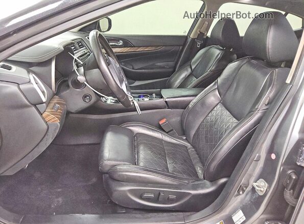 1N4AA6AP2GC423113 2016 NISSAN MAXIMA Gray წინა სალონის ხედი
