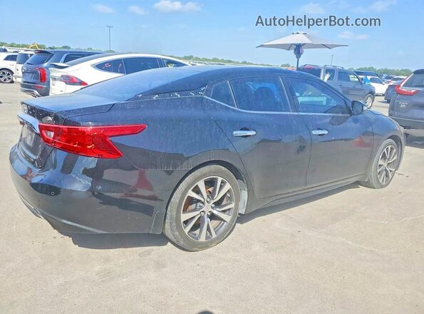 1N4AA6AP2HC403574 2017 NISSAN MAXIMA Black Tył prawy