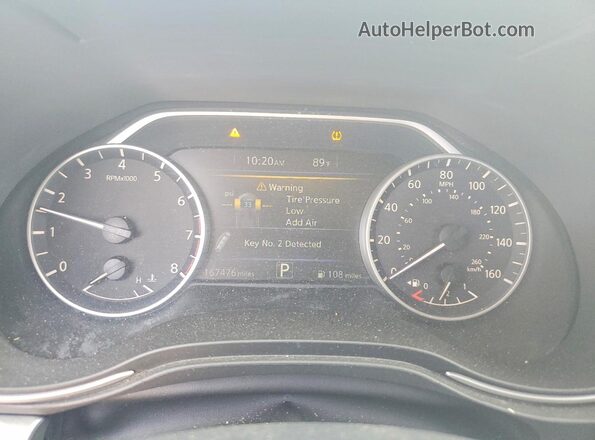 1N4AA6AP2HC403574 2017 NISSAN MAXIMA Black Widok zestawu wskaźników