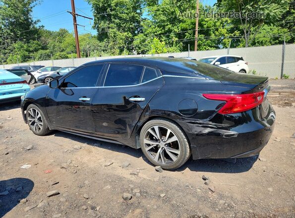 1N4AA6AP3GC430359 2016 NISSAN MAXIMA Черный Задняя левая четверть