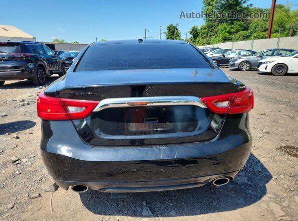 1N4AA6AP3GC430359 2016 NISSAN MAXIMA Черный Вид сзади
