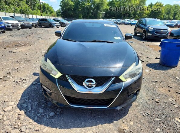 1N4AA6AP3GC430359 2016 NISSAN MAXIMA Черный Вид спереди