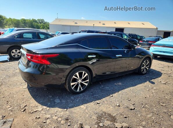 1N4AA6AP3GC430359 2016 NISSAN MAXIMA Черный Задняя правая четверть
