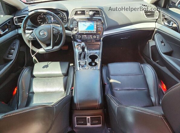 1N4AA6AP3GC430359 2016 NISSAN MAXIMA Черный Вид панели приборов