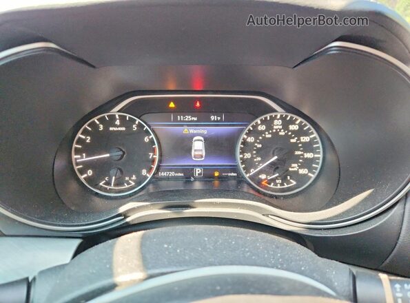 1N4AA6AP3GC430359 2016 NISSAN MAXIMA Черный Вид щитка приборов