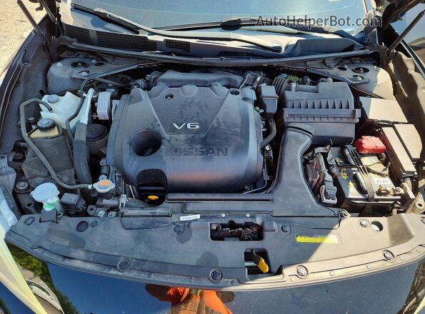 1N4AA6AP3GC430359 2016 NISSAN MAXIMA Черный Вид задней части салона