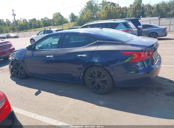 1N4AA6AP3HC378118 2017 NISSAN MAXIMA Синий Панорамный вид салона 360°