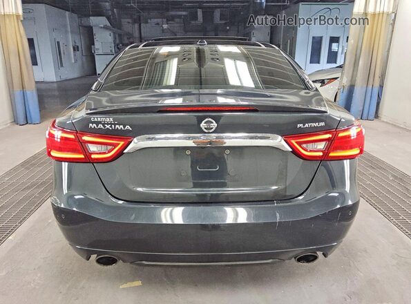 1N4AA6AP3HC426667 2017 NISSAN MAXIMA Black Widok z tyłu