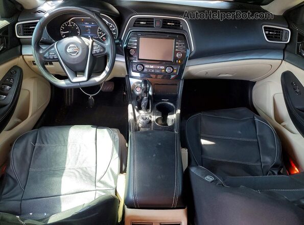 1N4AA6AP4HC389970 2017 NISSAN MAXIMA Charcoal Widok deski rozdzielczej