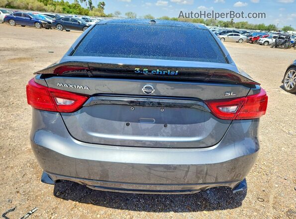 1N4AA6AP4HC408730 2017 NISSAN MAXIMA Gray Widok z tyłu