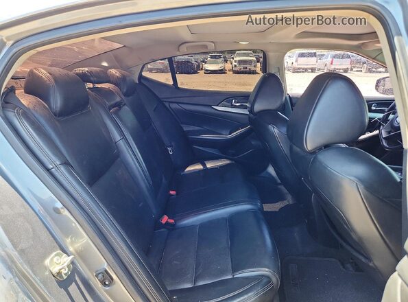 1N4AA6AP4HC408730 2017 NISSAN MAXIMA Gray Widok tylnych siedzeń