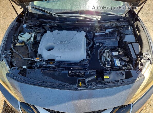1N4AA6AP4HC408730 2017 NISSAN MAXIMA Gray Widok wnętrza z tyłu