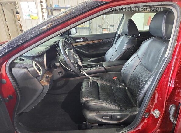 1N4AA6AP4HC439833 2017 NISSAN MAXIMA Brown წინა სალონის ხედი