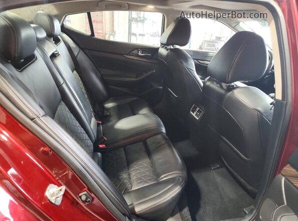 1N4AA6AP4HC439833 2017 NISSAN MAXIMA Brown უკანა სავარძლების ხედი