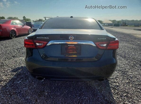 1N4AA6AP4JC408345 2018 NISSAN MAXIMA Черный Вид сзади