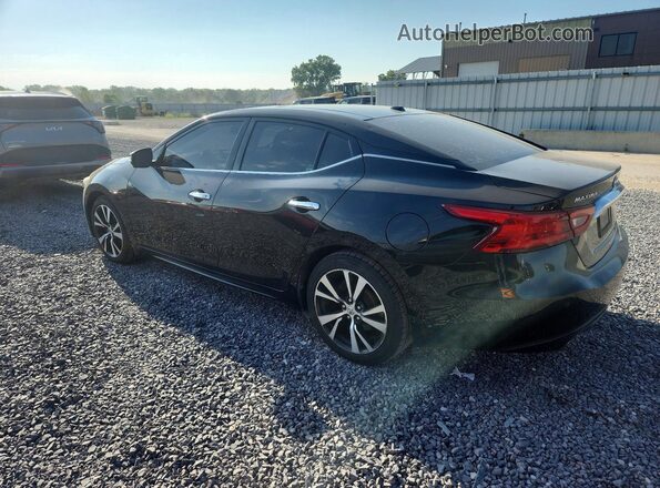 1N4AA6AP4JC408345 2018 NISSAN MAXIMA Черный Задняя левая четверть