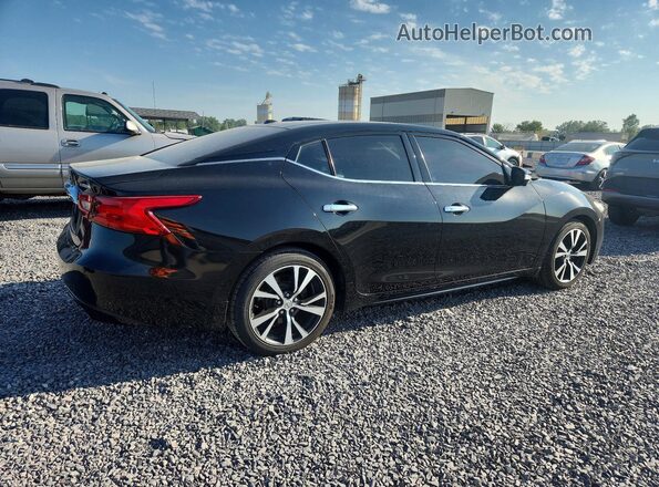 1N4AA6AP4JC408345 2018 NISSAN MAXIMA Черный Задняя правая четверть