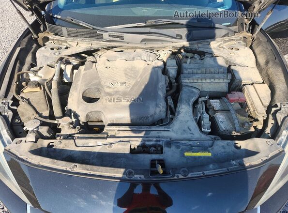 1N4AA6AP4JC408345 2018 NISSAN MAXIMA Черный Вид задней части салона
