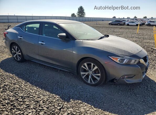 1N4AA6AP5GC388664 2016 NISSAN MAXIMA Gray Przód prawy