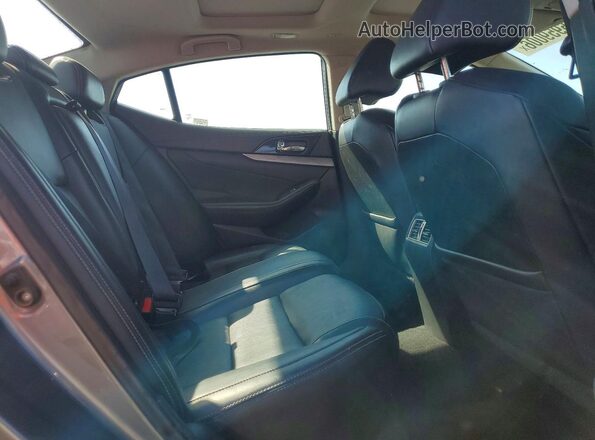 1N4AA6AP5GC388664 2016 NISSAN MAXIMA Gray Widok tylnych siedzeń