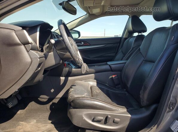 1N4AA6AP5GC388664 2016 NISSAN MAXIMA Gray Widok wnętrza z przodu