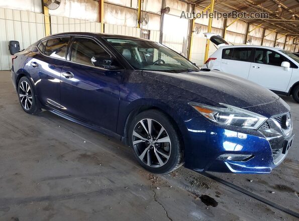 1N4AA6AP7GC413516 2016 NISSAN MAXIMA Blue Przód prawy