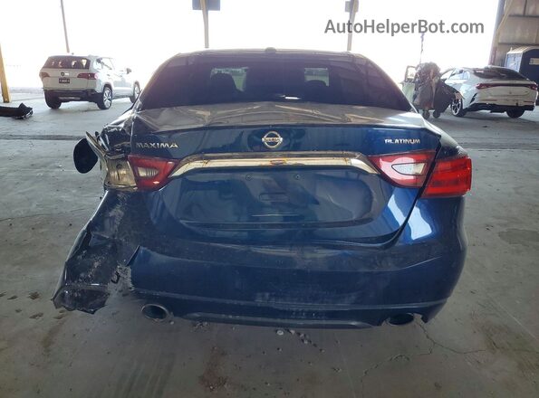 1N4AA6AP7GC413516 2016 NISSAN MAXIMA Blue Widok z tyłu