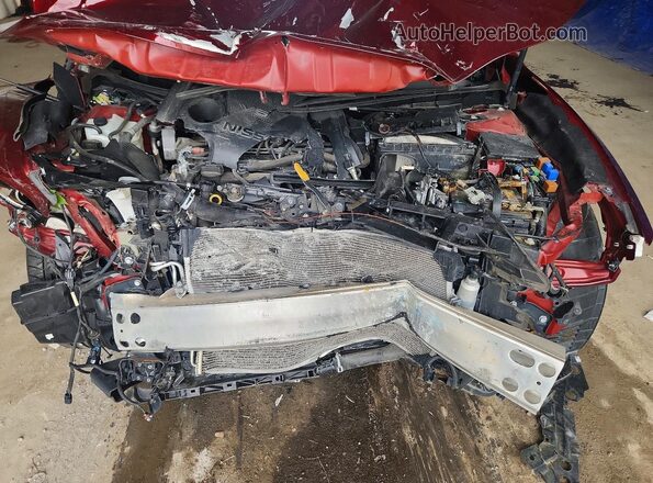 1N4AA6AP7JC372960 2018 NISSAN MAXIMA Burgundy Widok wnętrza z tyłu