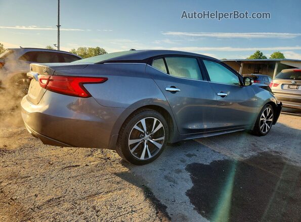 1N4AA6AP7JC406542 2018 NISSAN MAXIMA Gray Trasero derecho