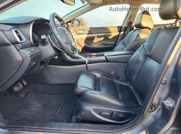 1N4AA6AP7JC406542 2018 NISSAN MAXIMA Gray Vista interior delantera
