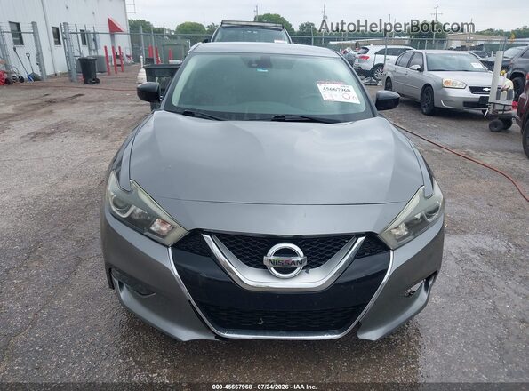 1N4AA6AP8GC409409 2016 NISSAN MAXIMA Gray Vista del cuadro de instrumentos