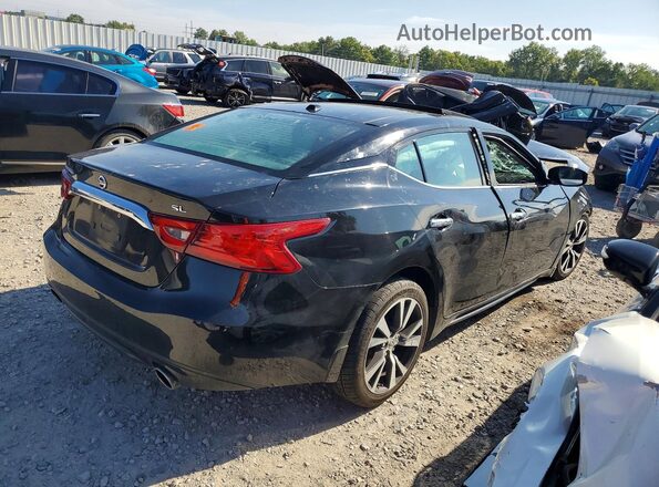 1N4AA6AP8GC443169 2016 NISSAN MAXIMA Black უკანა მარჯვენა