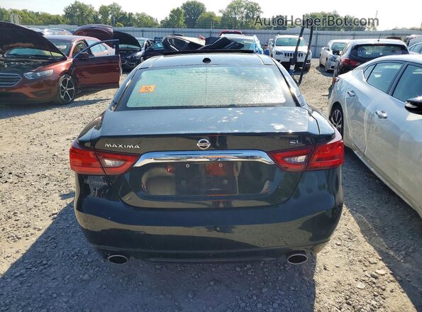 1N4AA6AP8GC443169 2016 NISSAN MAXIMA Black უკანა ხედი