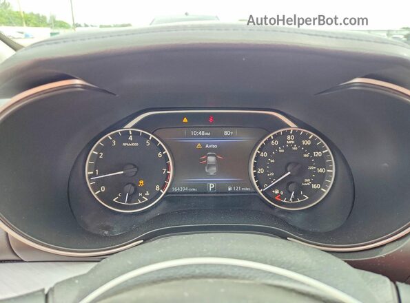 1N4AA6AP8HC371634 2017 NISSAN MAXIMA Gray Սարքավորումների վահանակի տեսք