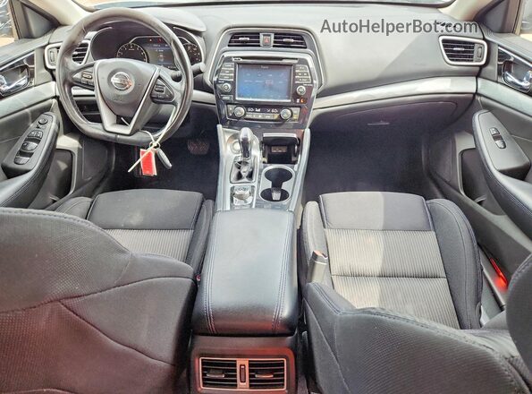 1N4AA6AP8HC371634 2017 NISSAN MAXIMA Gray Առջևի վահանակի տեսք