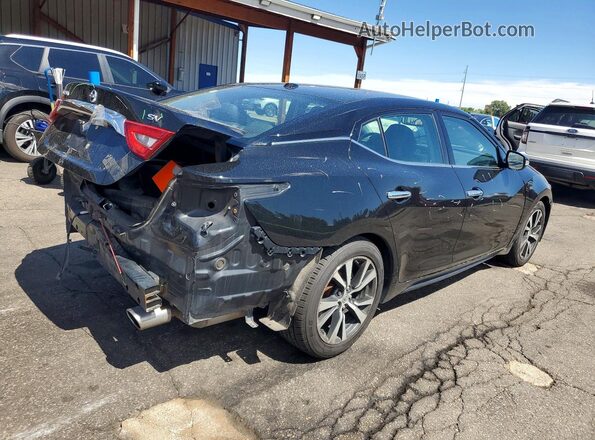1N4AA6AP8JC373776 2018 NISSAN MAXIMA Black Trasero derecho