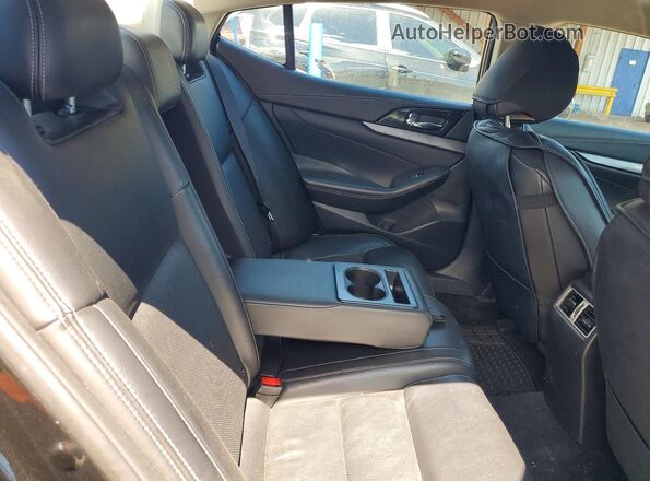 1N4AA6AP8JC373776 2018 NISSAN MAXIMA Black Vista de los asientos traseros