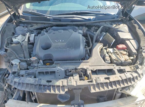 1N4AA6AP8JC374488 2018 NISSAN MAXIMA Черный Вид задней части салона