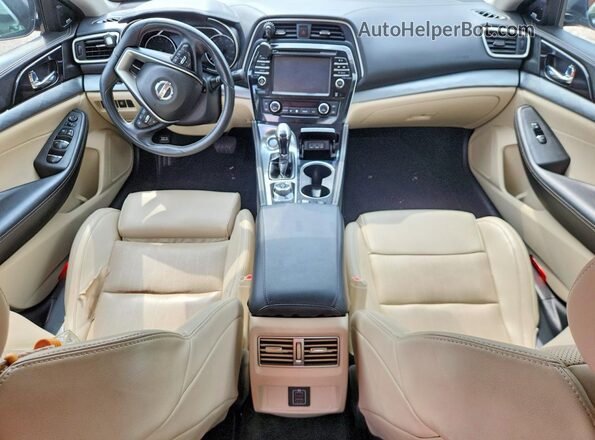 1N4AA6AP8JC396958 2018 NISSAN MAXIMA Red Вид панелі приладів