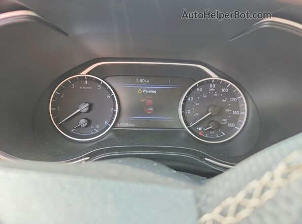 1N4AA6AP8JC396958 2018 NISSAN MAXIMA Red Вид щитка приладів