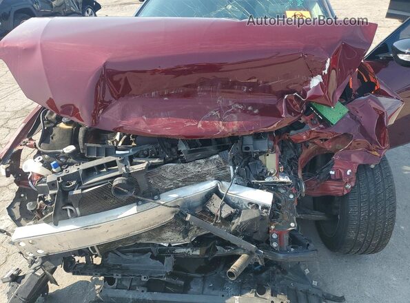 1N4AA6AP8JC406534 2018 NISSAN MAXIMA Red Widok wnętrza z tyłu