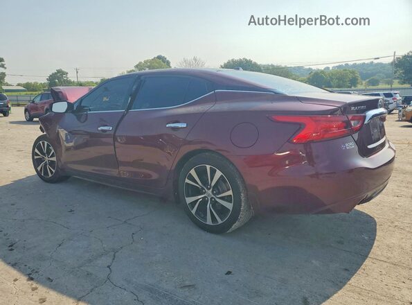 1N4AA6AP8JC406534 2018 NISSAN MAXIMA Red Tył lewy